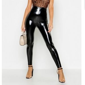 Black Highwaisted Liquid Legging